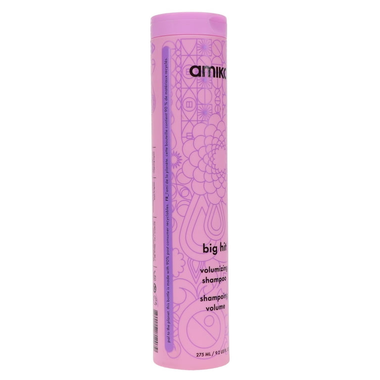 Amika Big Hit Volumizing Shampoo, 9.2 oz, Adds Lift and Texture
