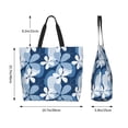 thumbnail image 5 of Kdxio Flower Casual Tote Bags Women Big Capacity Shoulder Bag for Women Travel Shoulder Bags Handbags, 5 of 8