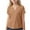 Brown, variant on Feancey Summer T-Shirts for Toddler Girls Notch V Neck Short Sleeve Tops Solid Color Casual T Shirt Loose Fit Casual Tee Shirts Daily Sales Yellow 3 Years