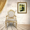 thumbnail image 3 of Vintage Apple Collection 15x18 Gold Ornate Wood Framed with Double Matting Museum Art Print Titled - Henri de Toulouse-Lautrec - Divan Japonais, 3 of 4