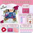 thumbnail image 2 of Mark and Lola's First Period Pal Pack to-Go Kit | 24 pcs | First Period Kit for Tweens | Teen Period Kit| Discrete Period Bag, Pads, Panty Liners, Period Kits for Tweens 10-12 (Flowers), 2 of 7