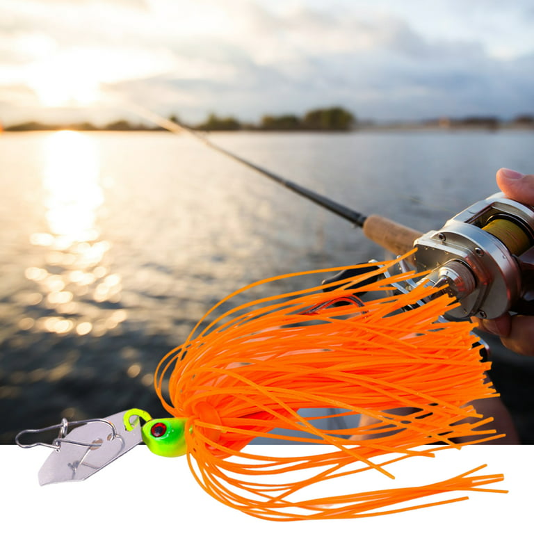 UDIYO 8cm/10.8g Fishing Lure with Beard Bright Color Sharp Hook