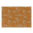 thumbnail image 1 of Floral Cutting Board, Blooming Cherry Tree Flowers on Branches Spring Season Nature Theme Pattern, Decorative Tempered Glass Cutting and Serving Board, Small Size, Orange White Brown, by Ambesonne, 1 of 1
