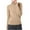 Khaki, variant on ShomPort Women's Thermal Bottoming Shirt Solid Color Turtleneck Soft Basic Tops Womens Fall Casual Shirts