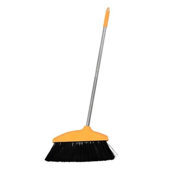 FESTFENDS Garbage Sweeping Broom Stainless Steel 1Pack 33.1X9.3X1.2In