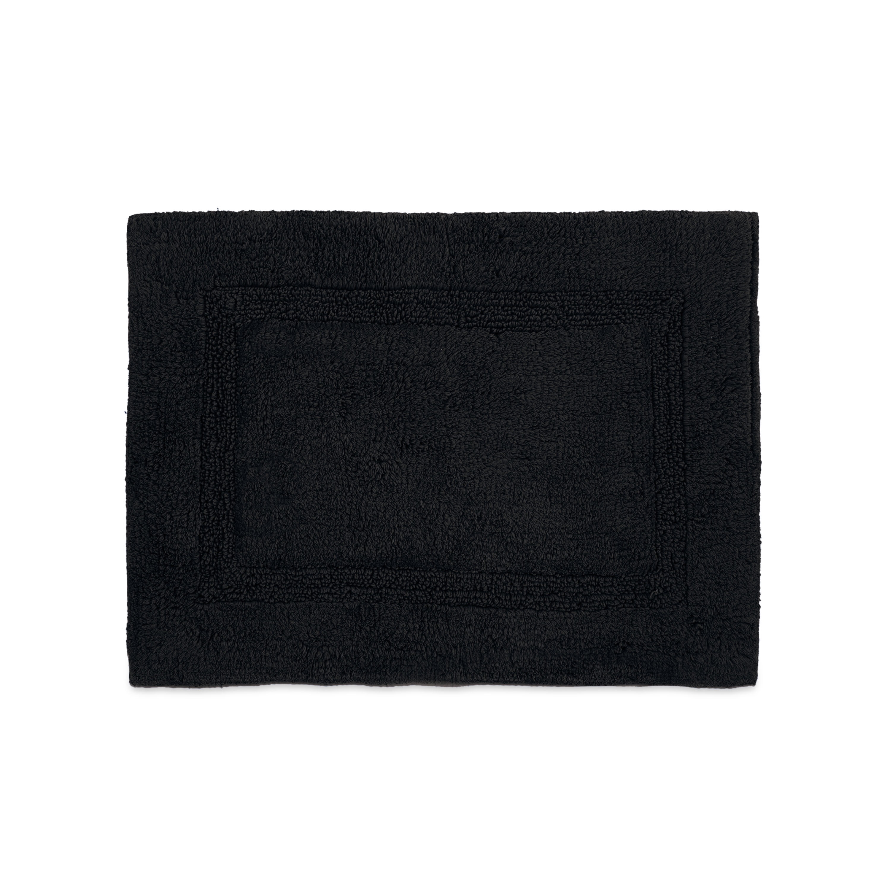 Martex Basic 100 Cotton Bath Rug In Multiple Colors, Jet Black