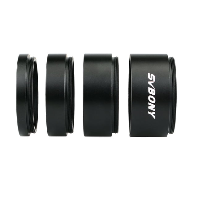 Tubo de extensión SVBONY M42x0.75 T2 de 5 mm, 10 mm, 15 mm, 20 mm