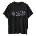 thumbnail image 6 of CHUMUD Womens Vintage Floral T Shirt Boho Flower Graphic Loose Tees Short Sleeve Casual Tops Summer, 6 of 7