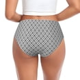 thumbnail image 3 of Womens Underwear Gray plaid Cuteness No Show Seamless Underwear for Women, Soft Stretch Women's Panties, Hipster Ladies Panties Bikini Underwear Briefs, 3 of 6