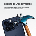 thumbnail image 2 of Mica de Cámara Cristal Deluxe 2mm para iPhone 15 Pro / 15 Pro Max – Protección Vidrio Templado Negro, Alta Claridad y Ajuste Perfecto, 2 of 6
