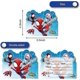 thumbnail image 3 of 2025 Latest Model 50PCS Spidey and His Amazing Friends Birthday Party Invitations card,Spi, 3 of 5