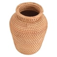 thumbnail image 2 of Rattan Woven Vase Art Vase Fashion Tabletop Decoration Plants Flower Pot Faddish Flower Pot for Home, 2 of 5