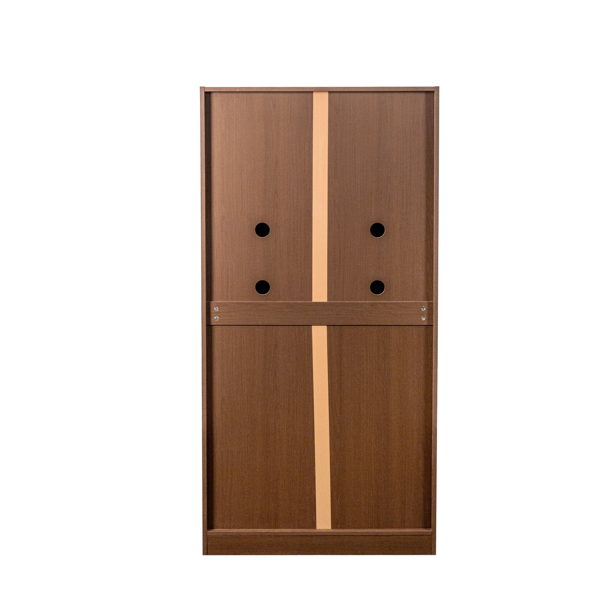 Leumius 63" Tall Kitchen Pantry Cabinet,Freestanding Buffet Cupboards Sideboard with Doors & Shelves,Kitchen Pantry Storage Cabinet for Kitchen,Living Room,Walnut