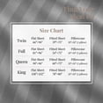 thumbnail image 6 of WVG Bamboo Sheet Set, Cooling Bed Sheets, Deep Pocket Fitted Sheet with Pillowcases, Soft Breathable Bedding Set, Embossed Stripe Design, 6 of 9