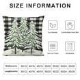 thumbnail image 5 of Nawypu  Christmas Pillow Covers, Grey Christmas Farmhouse Decorations Tree Truck Merry Christmas Hello Winter for Holiday Sofa Couch Home Decoration, 5 of 5