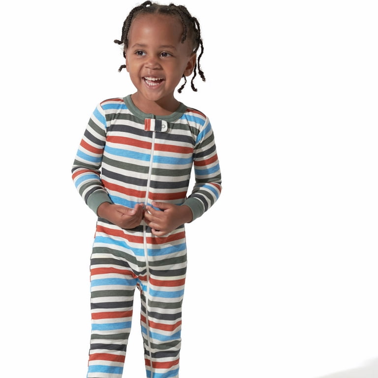 Gerber Baby and Toddler Boys Snug Fit Footless Pajamas 3 Pack Sizes 0 3 Months 5T Walmart