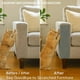thumbnail image 3 of Tapete para rascar para gatos (paquete de 6 2 por color, 3 colores), 23.6 x 11.8 pulgadas, versátil de repuesto autoadhesivo, fácil de usar para árboles de gatos, muebles de pared de gatos, postes, 3 of 8