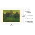 thumbnail image 2 of The Poet's Garden - Arles France - From an Original Color Painting by Vincent Van Gogh c.1888 - Master Art Print (Unframed) 12in x 18in, 2 of 4
