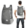 thumbnail image 1 of Mochila plegable para viajes al aire libre, impermeable, deportes, senderismo, mochilas (gris), 1 of 5