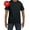 Black, variant on Dri Power 50 50 Moisture Wicking Soft Cotton Poly T Shirt