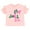 Pale pink, christmas, variant on Barbie Toddler Girls Metallic Print Pullover T-Shirt Toddler to Big Kid