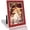 Red, variant on 4x6 Picture Frame Glitter, Bling 4 by 6 Photo Frames with Real Glass, for Wall or Tabletop Display, Family Wedding Mother's Day (4 x 6, )