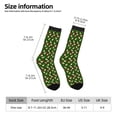 thumbnail image 2 of Lsque Gnomes en Bonnets Chaussettes Imprimées pour Hommes, Chaussettes en Coton Douces Durables Respirantes Évacuant l'Humidité avec Contrôle des Odeurs, 2 of 6