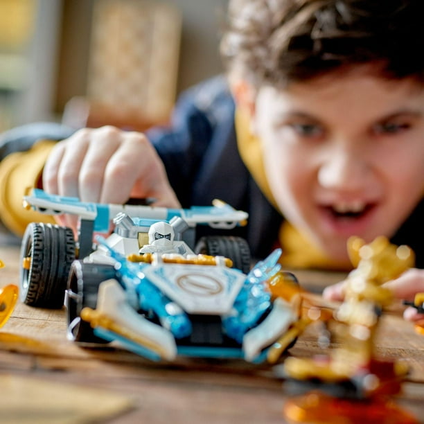 LEGO NINJAGO Zane's Dragon Power Spinjitzu Race Car 71791 Building