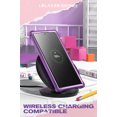 thumbnail image 4 of i-Blason Ares Series Designed Case for Galaxy S22 Ultra 5G Phone (2022 Release), Rugged Clear Bumper Case Without Screen Protector (Purple), 4 of 10