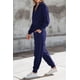 thumbnail image 4 of Conjunto Deportivo PRETTYGARDEN Mujer 2 Piezas con Cierre Azul Oscuro Talla L, 4 of 7
