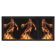 thumbnail image 4 of CHAQLIN Polyester Children's Wallet with Lightweight Foldable Children Wallets for Outdoor Sports, Flame Basketball Hero Trifold Card Wallet, 4 of 7