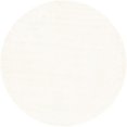 thumbnail image 4 of Rugs.com Zermatt Shag Collection Rug – 4' Round White Shag Rug Perfect for Kitchens, Dining Rooms, 4 of 4
