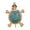 Blue, variant on Fashionable Turtles Rhinestones Keychains Glitter Bag Charm Portable for Women Girls with Stylish Pendant Accessory