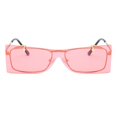 thumbnail image 2 of Gafas de sol perfecl vintage abatibles para mujeres y niñas metal color Rosa oscuro, 2 of 4