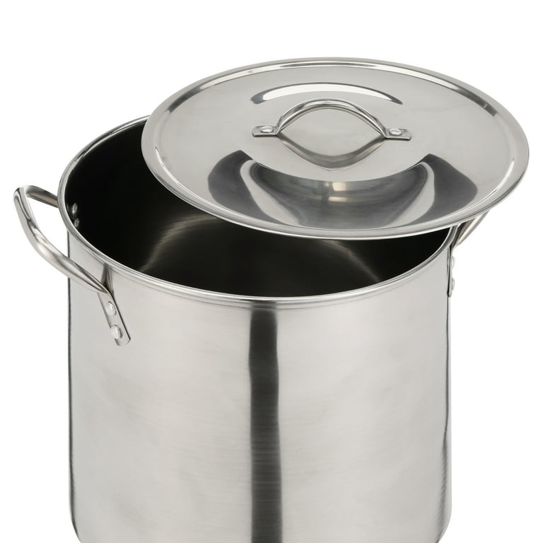 Made In Cookware - 12 Quart Stainless Steel Stock Pot With Lid 