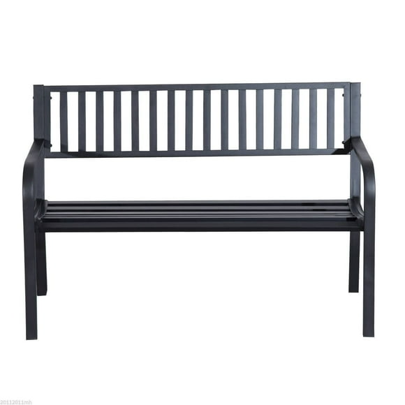 Outsunny 50" Steel Garden Bench