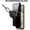 thumbnail image 5 of Entronix Privacy Screen Protector for Samsung Galaxy A04s Privacy Screen Protector, 3 PACK Anti-Spy Privacy Tempered Glass Film for Samsung Galaxy A04s, 5 of 7