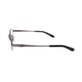 thumbnail image 4 of NEW PUMA 15364 GIGA MENS/WOMENS DESIGNER HALF-RIM LAVENDER ADULT SIZE CASUAL VISION CARE FRAME DEMO LENSES 51-16-135 SPRING HINGES EYEGLASSES/SPECTACLES, 4 of 9