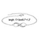 thumbnail image 2 of Pulseras para mujeres, adolescentes y niñas, pulsera de cadena con dije de corazón de amor, joyería de moda, regalos modernos y minimalistas, 2 of 5