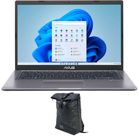 ASUS Vivobook 14 Home/Business Laptop (AMD Ryzen 3 3250U 2-Core, 14.0in 60Hz HD (1366x768), AMD Radeon, 8GB RAM, 256GB PCIe SSD, Wifi, Win 10 Pro) with Voyager Backpack