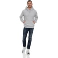 thumbnail image 5 of BILLIONHATS 24 Pack Wholesale Pullover Fleece Hoodies ASSORTED MIXED SIZES, Bulk Cotton Fleecen Non Zippered Sweatshirts for Men & Women, Shelter Donation, Shelters, Hoodie Case Heather Color, 5 of 6