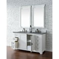 thumbnail image 5 of James Martin Vanities 238-105-V60D-2DSC Cottage White Providence 60" Free Standing Double, 5 of 5