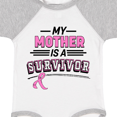 thumbnail image 4 of Inktastic My Mother is a Survivor Breast Cancer Awareness Boys or Girls Baby Bodysuit, 4 of 5