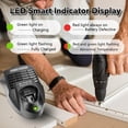 thumbnail image 2 of Cargador de batería LaipuDuo BC330 para Bosch 12V BAT411 BAT412A, 2 of 9