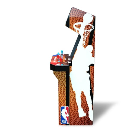 Arcade1Up - NBA Jam SHAQ Edition 19" Arcade with Lit Marquee - Multi