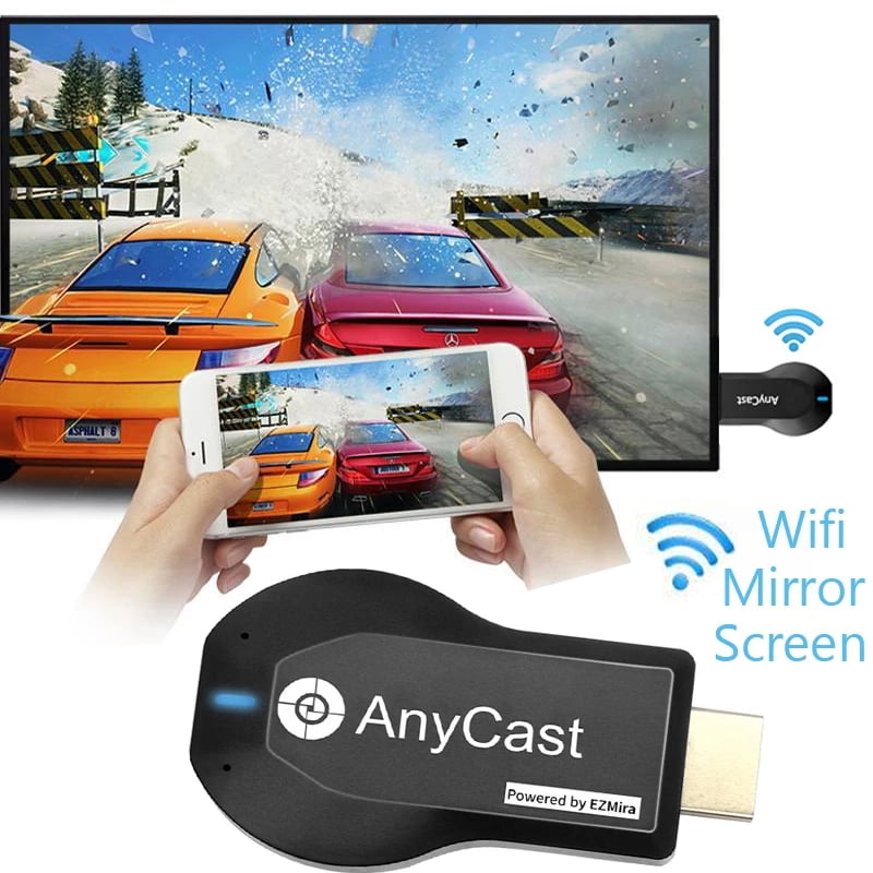 M4 Plus Wireless Wifi Display Receiver Dongle 1080P HDMI AnyCast For Android TV 