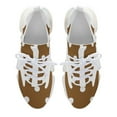 thumbnail image 5 of Brown Beige Color Dot Walking Shoes for Men Woman Lightweight Tennis Fashion Elastic Sports Shoes Cushion Basketball Shoes, 5 of 7