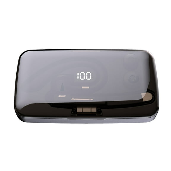 YYK-520 Business Bluetooth 5.0 Headset Wireless Headphones Ear-hook Earphone Hands-free with Mic with 500mah Charging Case