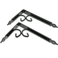 thumbnail image 4 of 2Pcs Wall Shelf Fixed Brackets Heavy Duty Shelf Brackets Multi-use Shelf Brackets Wall Planter Hooks, 4 of 8