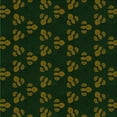 thumbnail image 1 of Ahgly Company Indoor Square Patterned Night Black Area Rugs, 8' Square, 1 of 6
